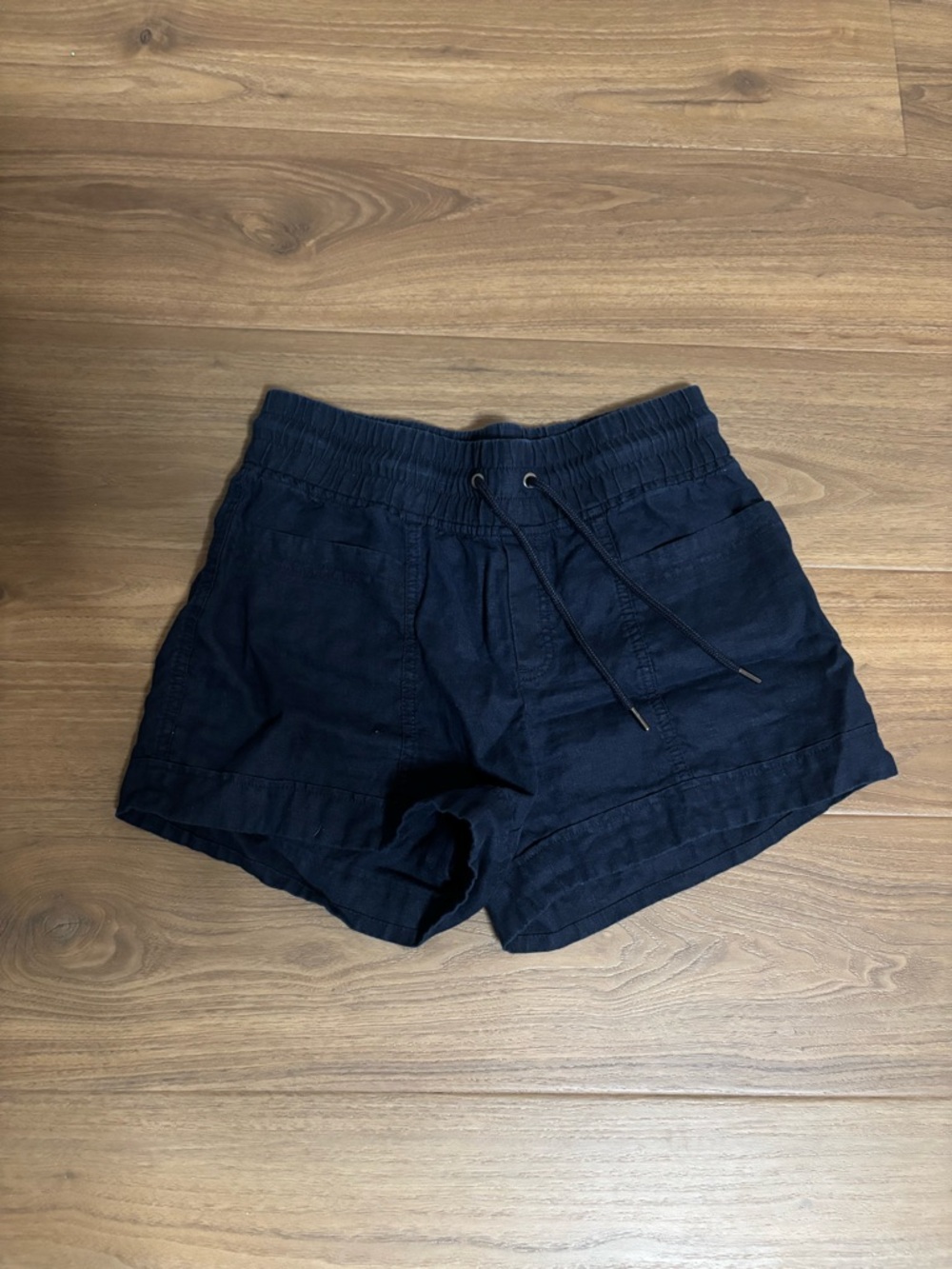 Athleta Cabo Linen Shorts